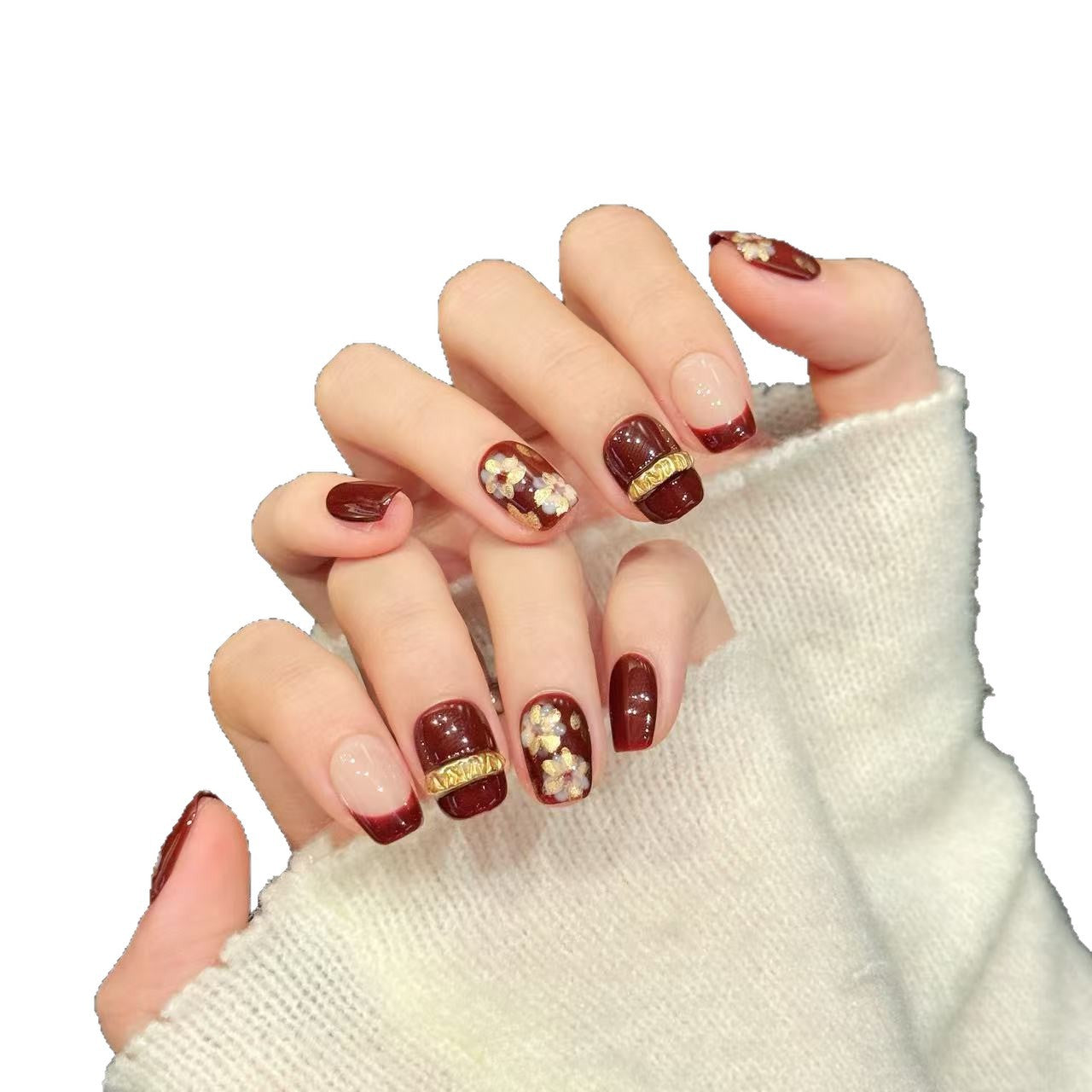 Glitify Retro Ruby Bloom