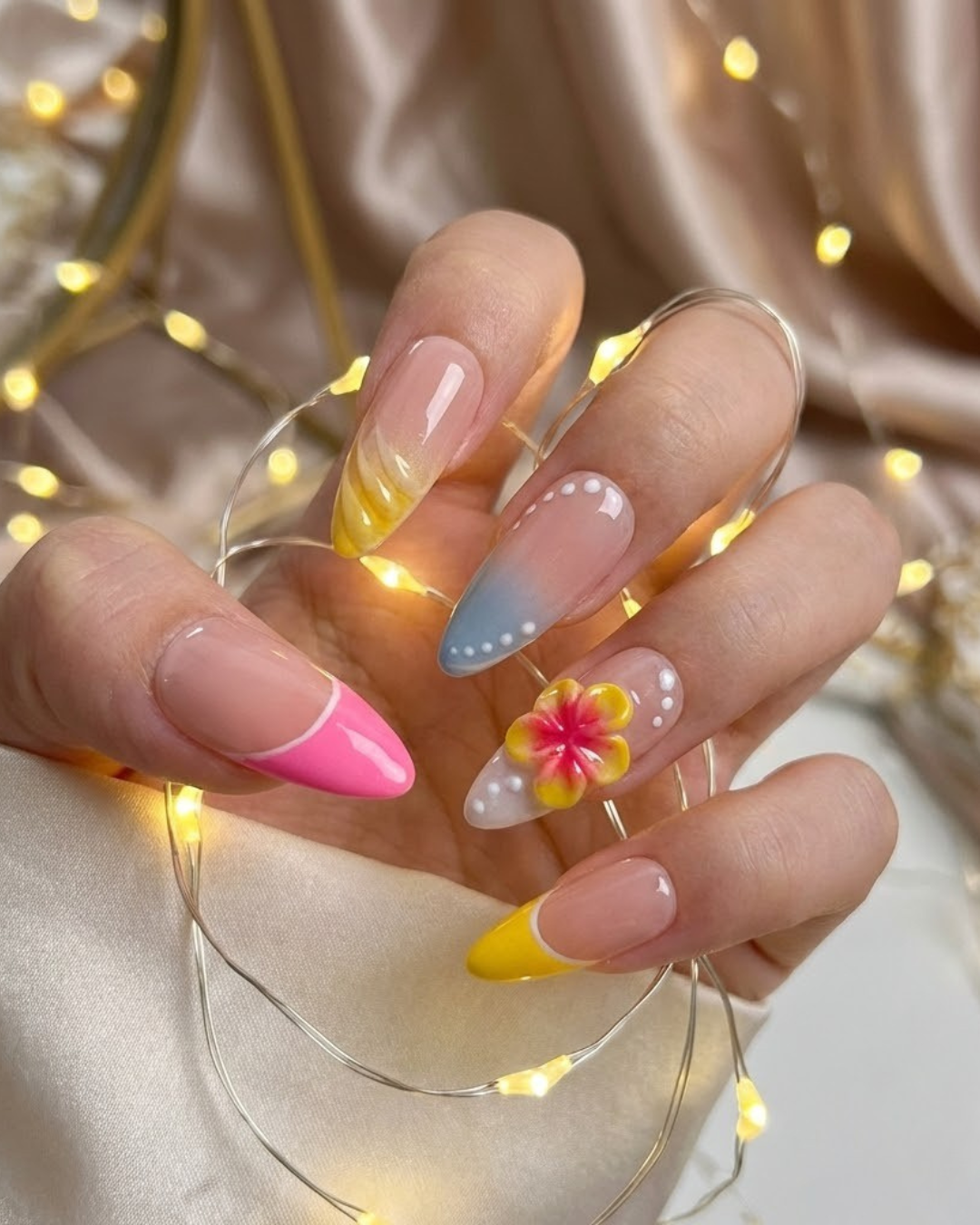 Glitify Summer Pop Nails