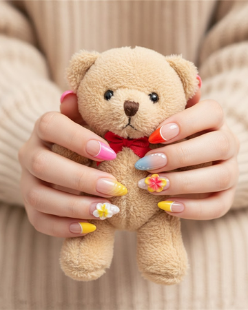 Glitify Summer Pop Nails