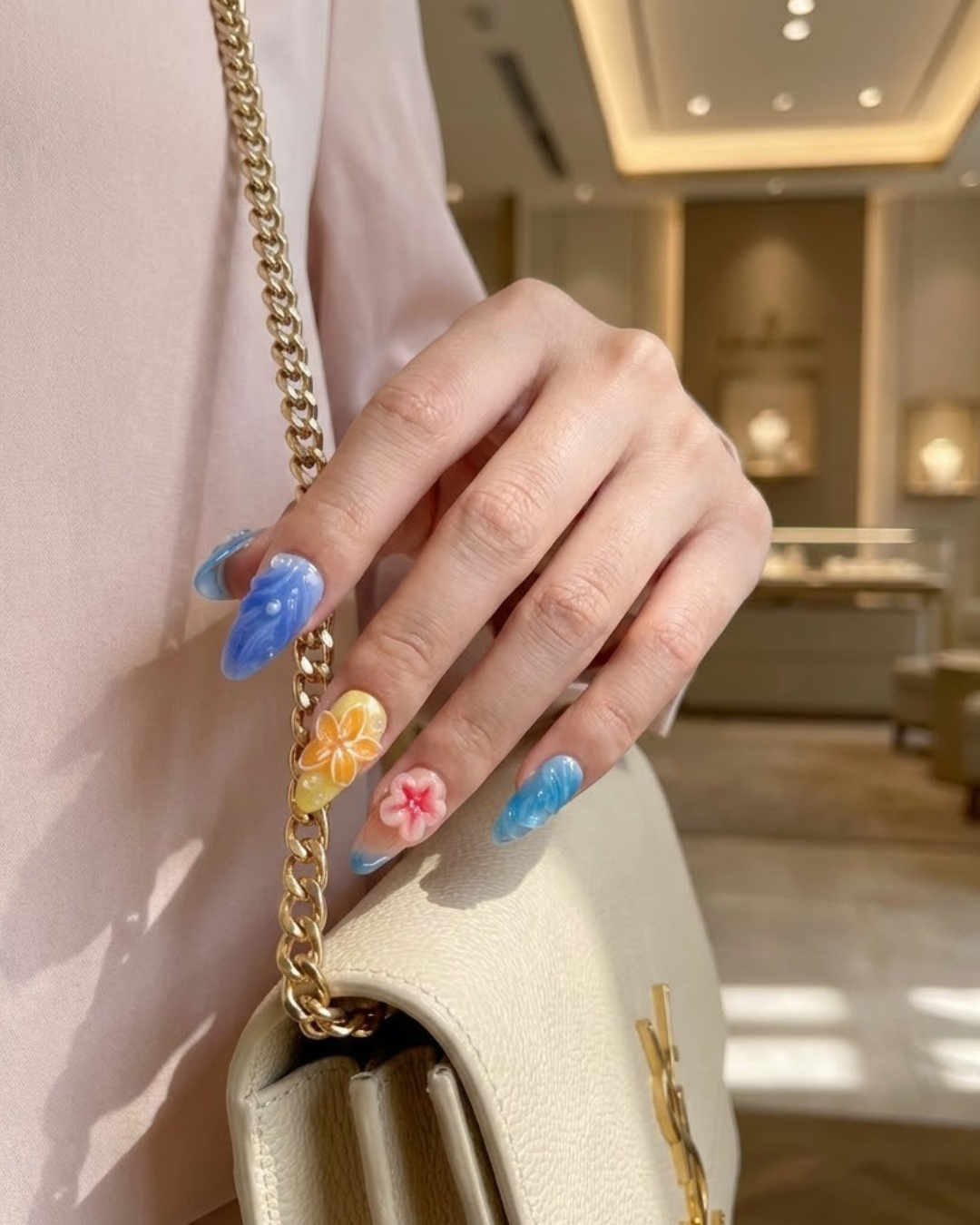 Glitify Island Bloom Nails