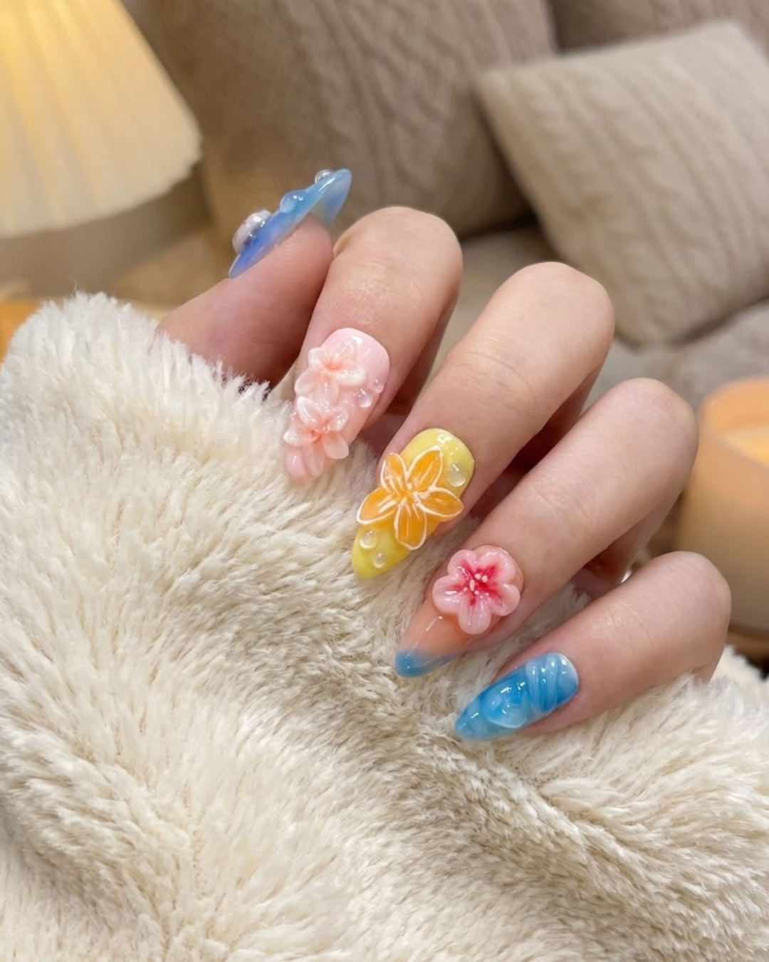 Glitify Island Bloom Nails