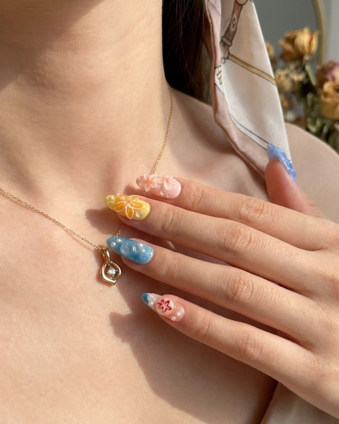 Glitify Island Bloom Nails