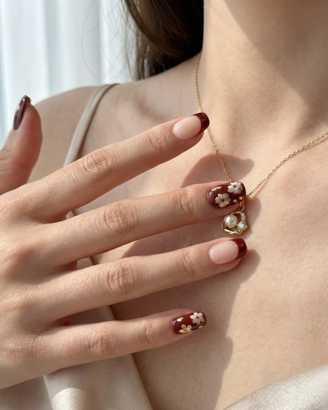 Glitify Retro Golden Bloom