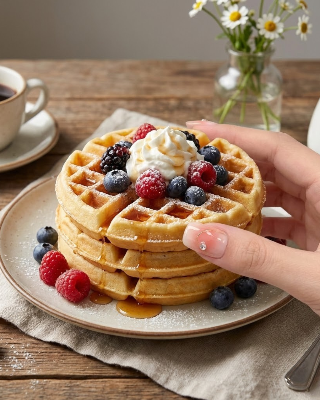 Glitify Blush Butterfly Nails