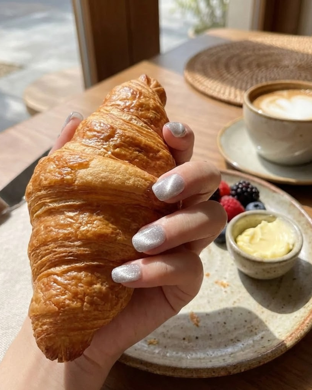 Glitify Silver Gray Star Flash