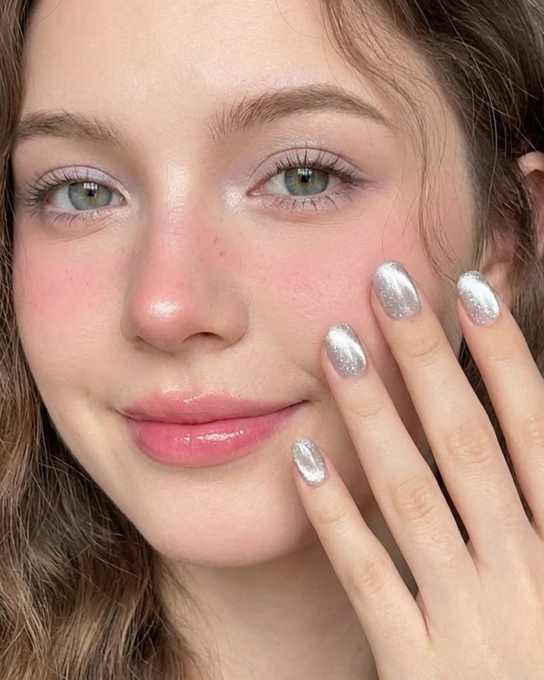 Glitify Silver Gray Star Flash