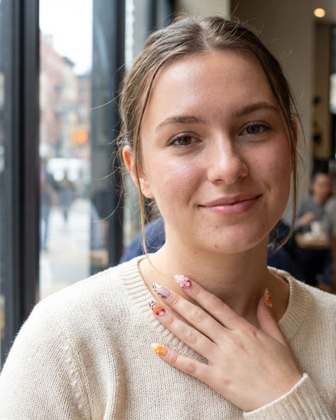 Handmade Mixed-Style Wearable Nails