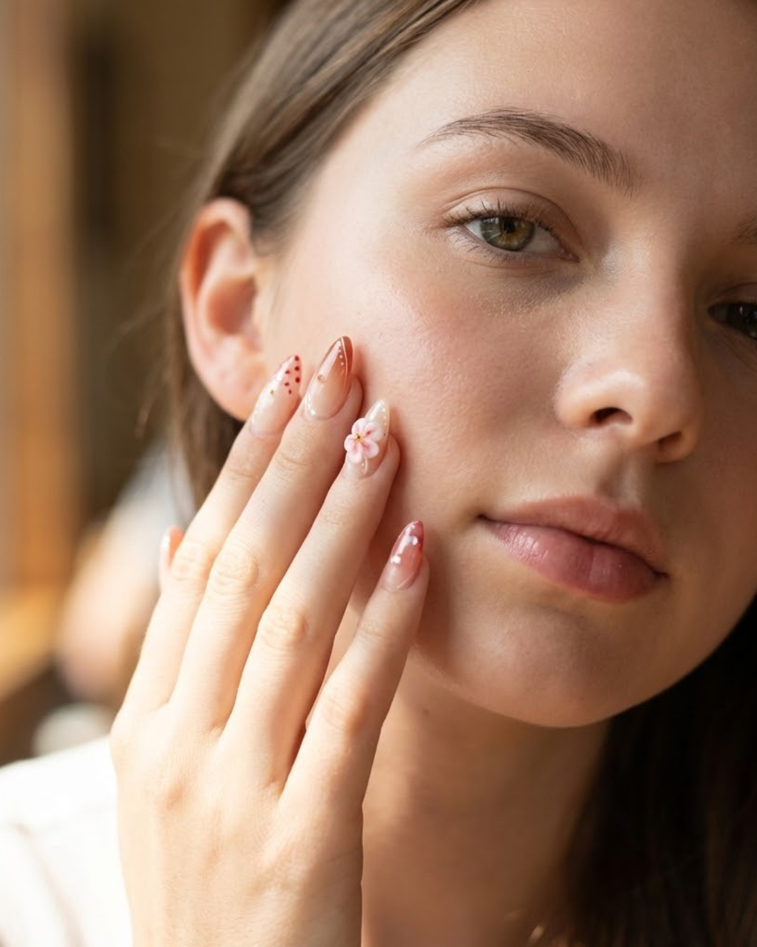 Glitify Strawberry Bloom Nails