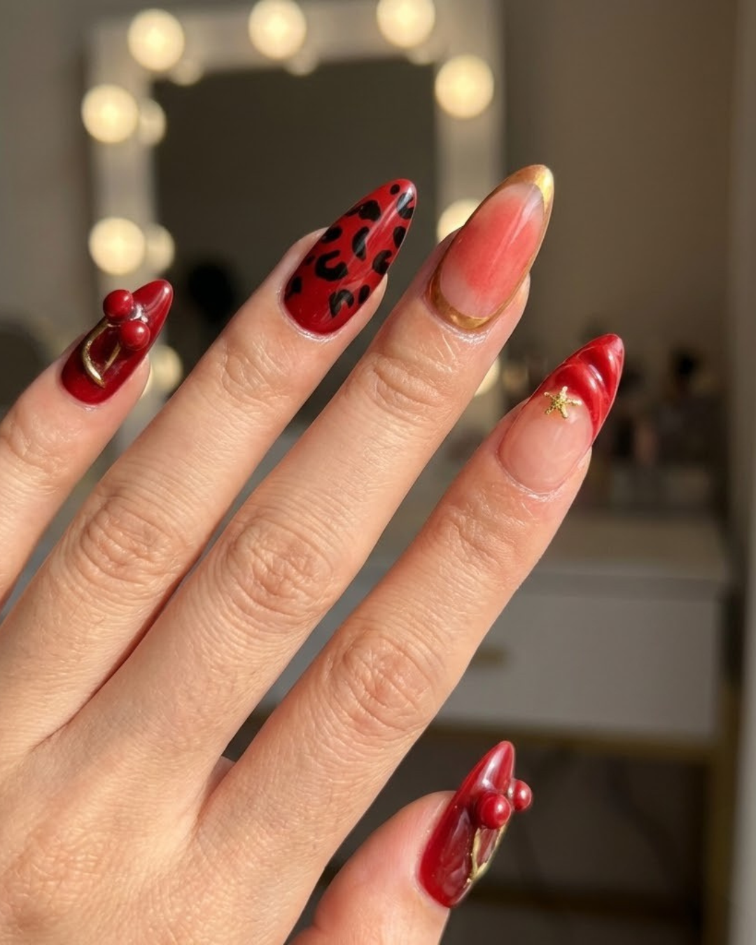 Glitify Cherry Noir Nails