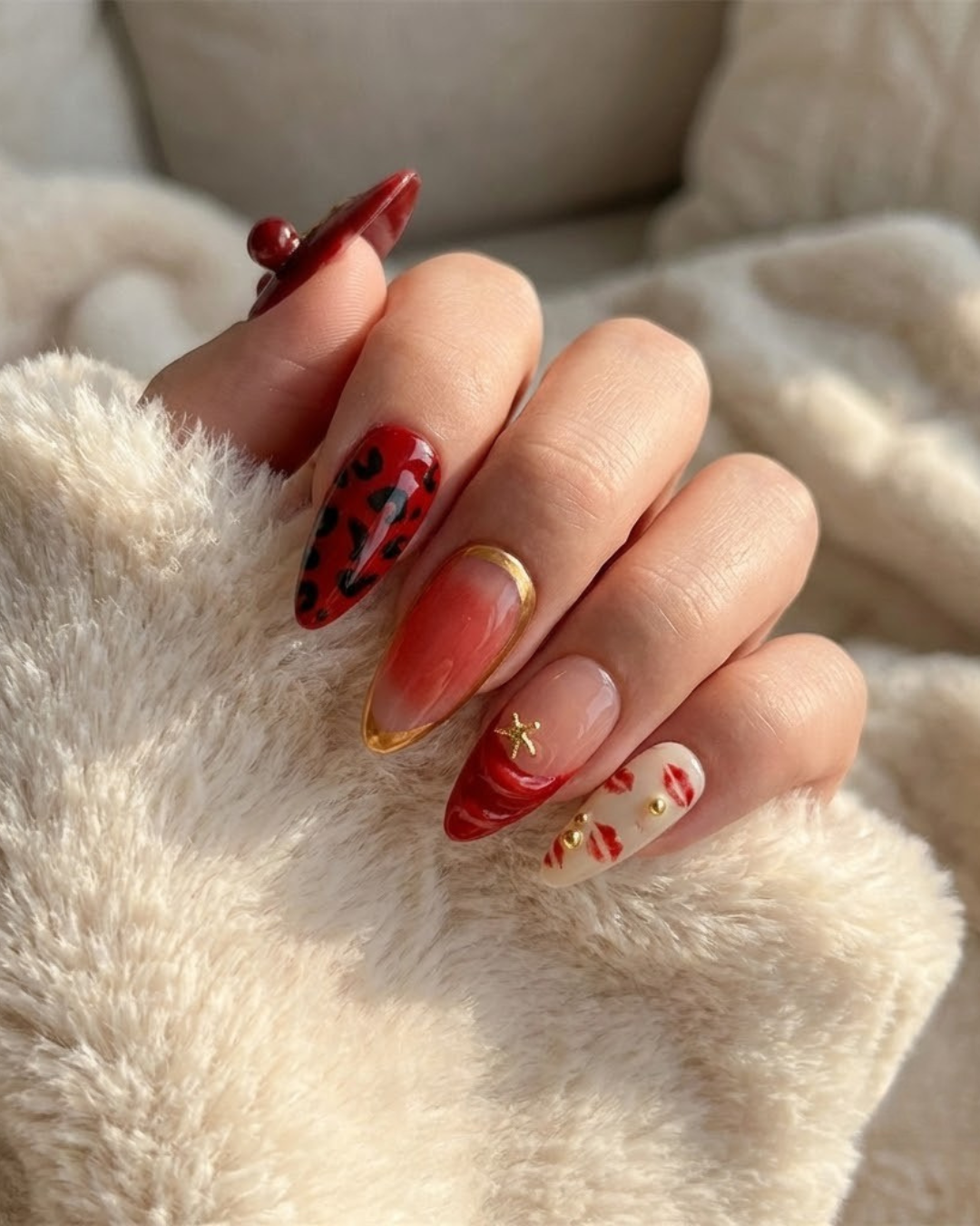 Glitify Cherry Noir Nails