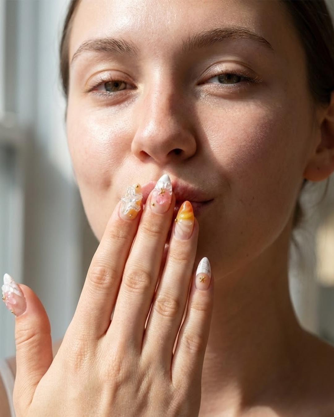 Glitify Starfish Glow Nails