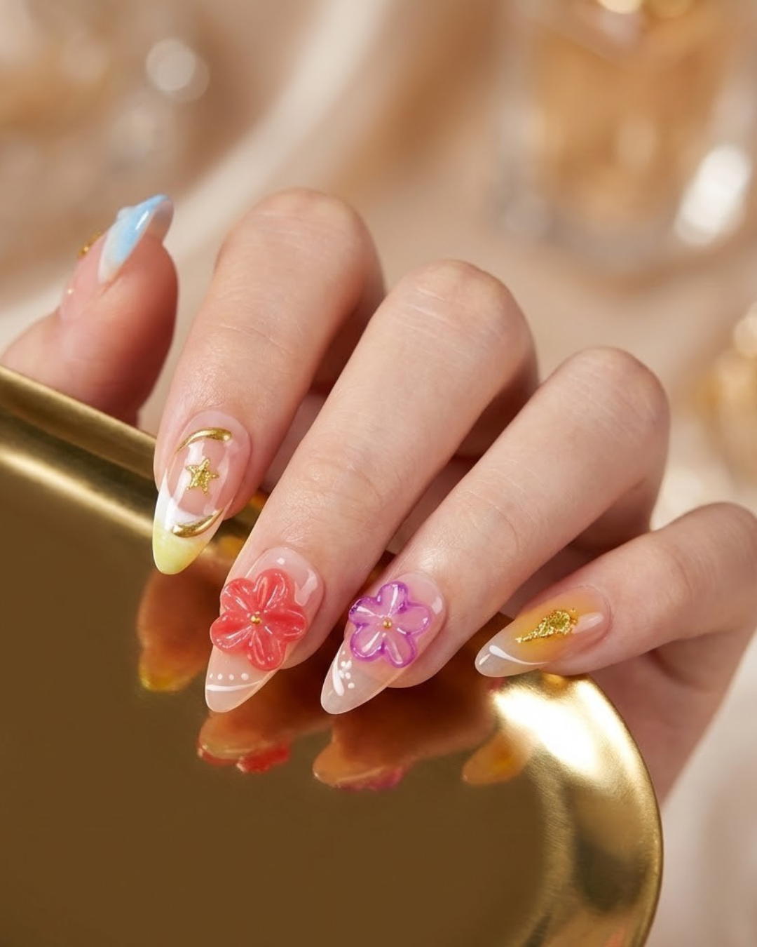 Glitify Tropic Shell Nails