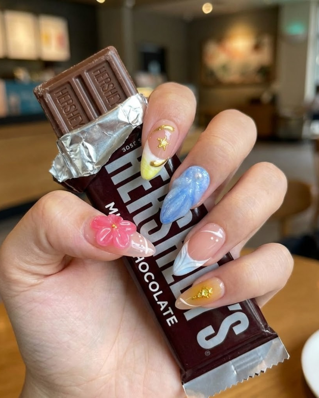 Glitify Tropic Shell Nails