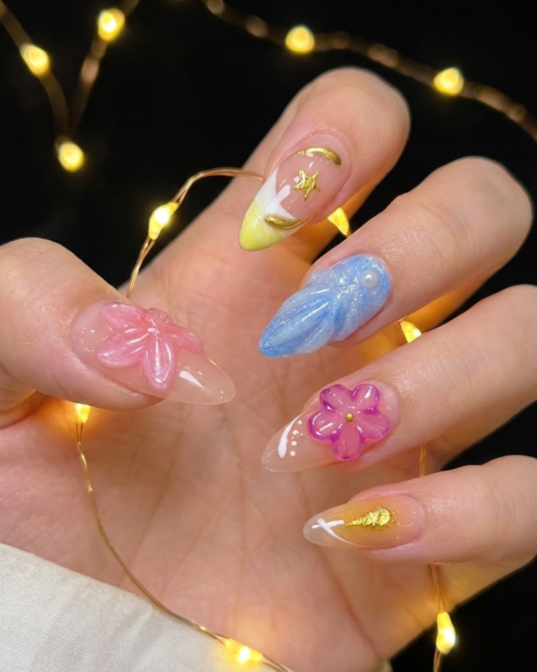 Glitify Tropic Shell Nails