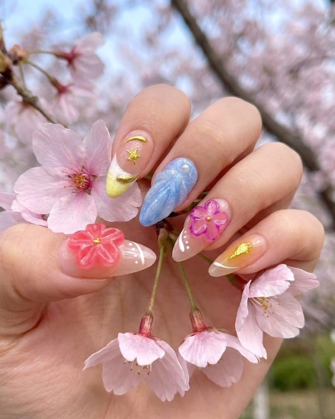 Glitify Tropic Shell Nails