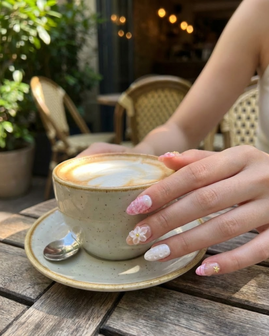 Glitify Shell Petal Nails