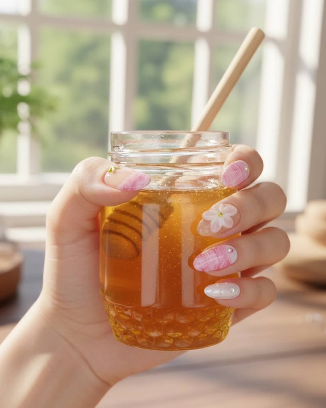 Glitify Shell Petal Nails