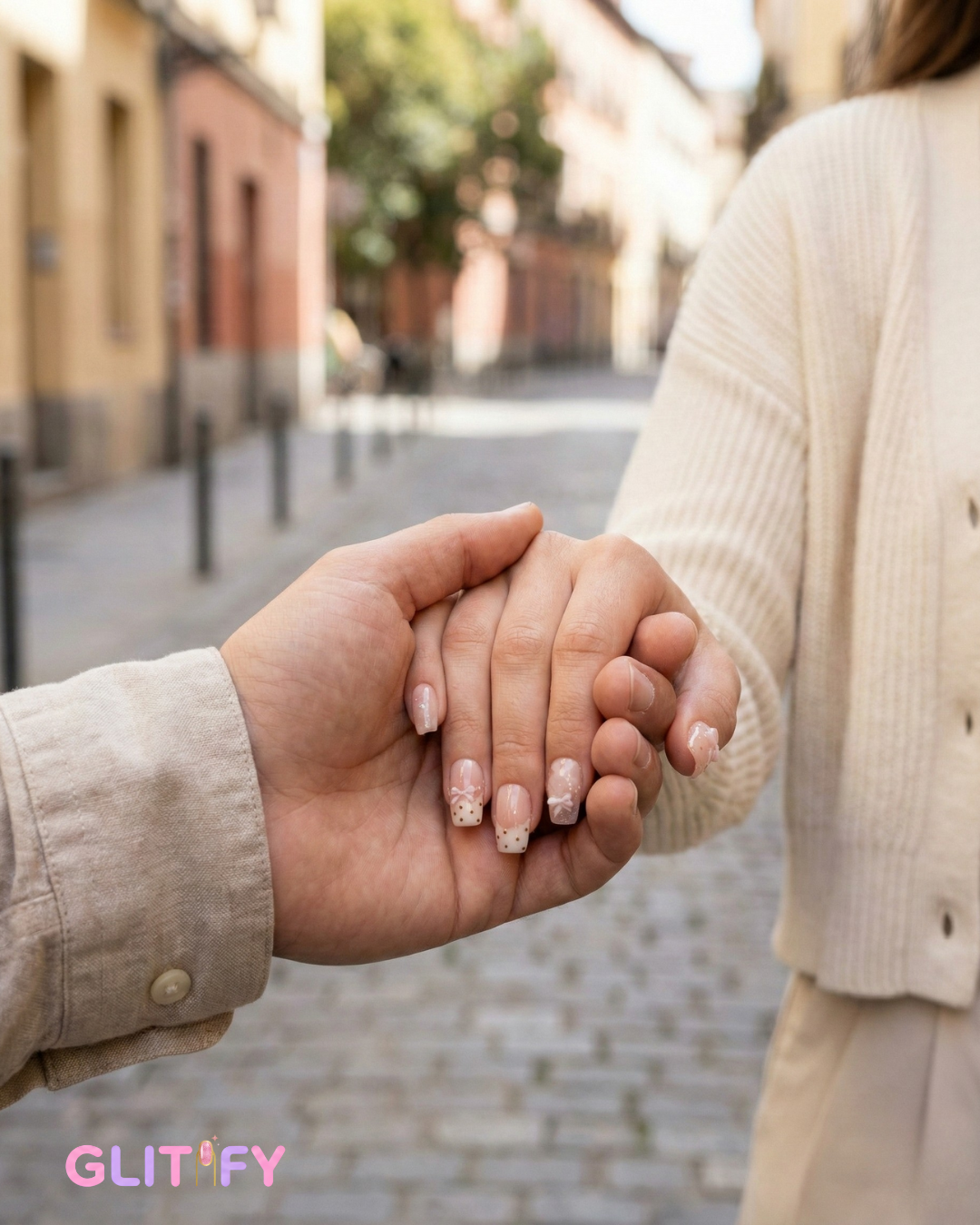 Glitify Pink Satin Sweet Star