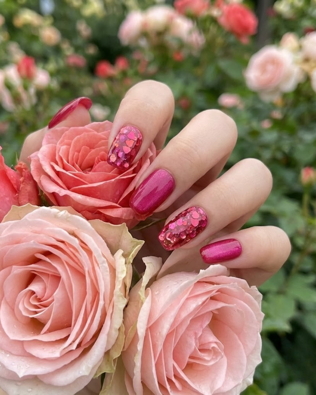 Glitify Dragonfruit Sparkle Red